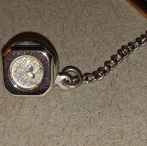 Swank Etched Vintage Tie Pin